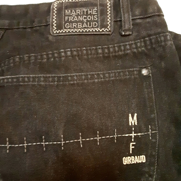 Vintage Men's Girbaud Black Shorts - Picture 2 of 5
